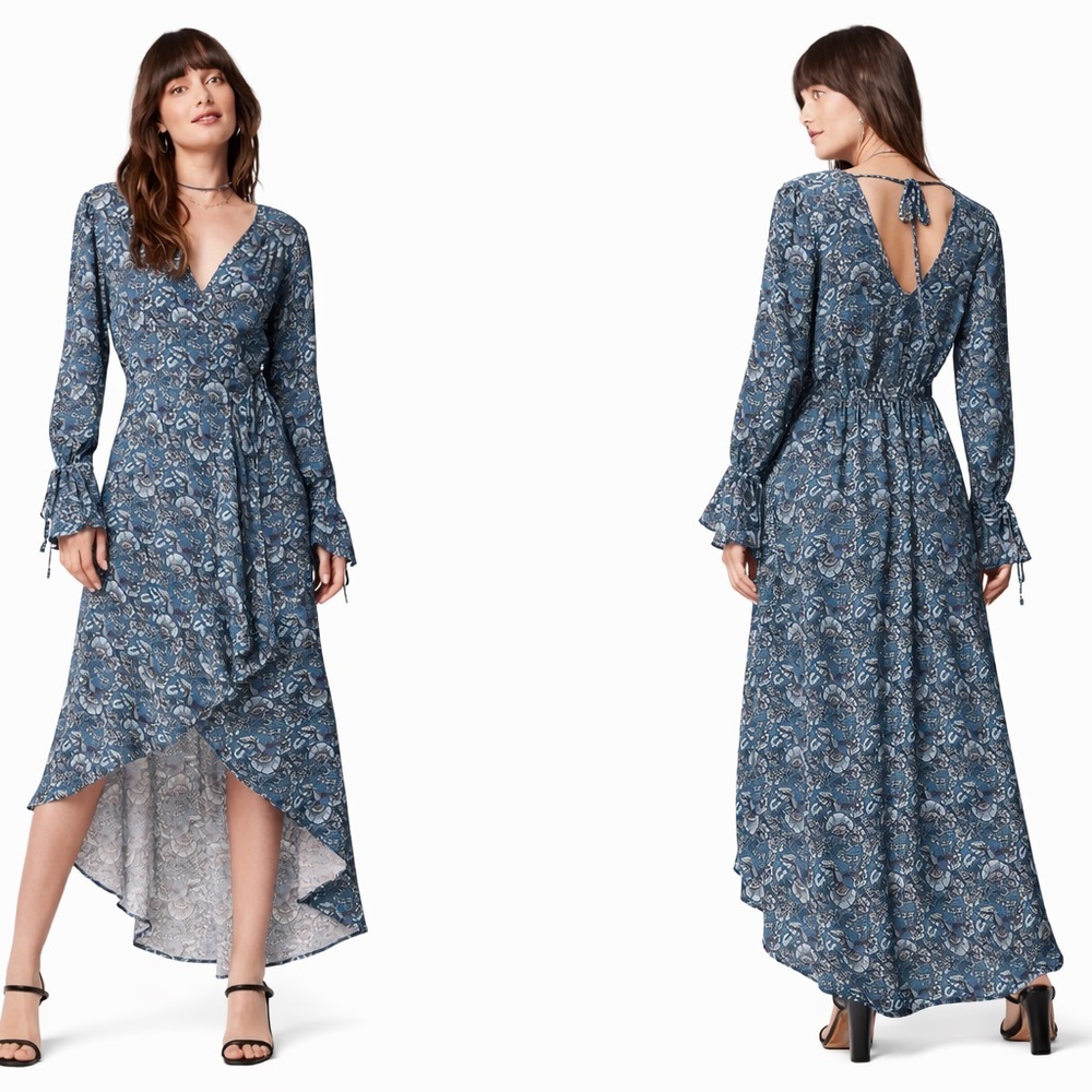 Band of the Free – Jewel Teal Floral Maxi Dress